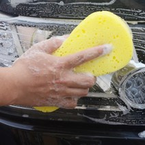 욜케이유 세차 용품 스폰지 스펀지 장갑 자동차 차량 패드