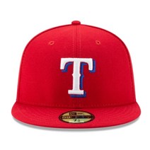 Texas Rangers TXR MLB Authentic Collection 뉴에라 59FIFTY Fitted 캡
