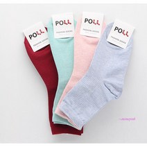 MMS_여성골지무지양말 여자중학생 고등학생봄 매일삭스3개 세트 발목 잔골지 흘러내리지않는 면양말 목양말 여중생 봄양말_mms
