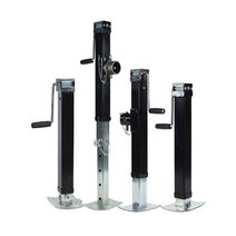 수동 트레일러잭 카라반 지지대 캠핑 차박 정박형, D 수동 트레일러잭