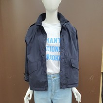 시에로 하이넥 스트링 비죠 아웃포켓 점퍼 SJ2JPF224
