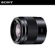 [소니] 알파 렌즈 SEL50F18 (E 50mm F1.8 OSS / Ø49mm) 표준 단, 색상선택:실버