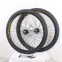 로드 자전거 휠셋 카본 림 26 인치 산악 휠 mtb 디스크 브레이크 프론트 리어 알루미늄 합금 36 홀 로터리 카세트 허브 미끄럼 방지 내구성 타이어, 전면 29인치, 결정적인 요인