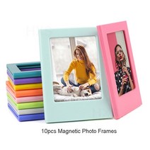 INSTAXMINI 인스탁스미니 후지필름 인스탁스 미니 필름 용지용 자기 사진 290, 10pcs 다채로운