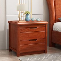 거실 호두 나무 침대 옆 캐비닛 모던하고 좁은 침실 스토리지 스탠드 Darwer 대용량 테이블 가정용 가구, A2+40cm