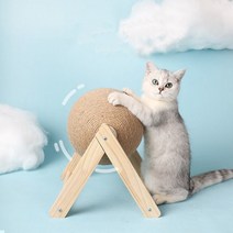 원목캣타워 고양이 귀여운 모던한 설치편한 사이잘 스트레칭 나무타워 내마모성 고양이 스크래칭 보드 장난, 01 V type_01 small