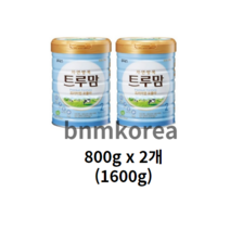 일동후디스 트루맘 프리미엄 포뮬라 분유 2단계, 800g, 8개