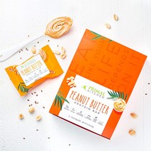 단백질 함유하고 케이지 FREE 계란 코코넛 오일 견과류에서 만든 태초의 주방 땅콩 버터 바 (12 개 팩) -9 아마씨 그램