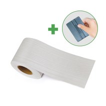 지엔홈 몰딩시트지 (1롤10cmx8M)+밀대1개, FDWM-03연그레이