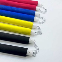 모아스포츠 아동용 쌍절곤 스폰지쌍절곤 수련용 호신용, 레드