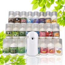 화장실 방향제 센서 자동 분사기 리필 탈취제 실내 욕실 사무실 업소용, 유자.