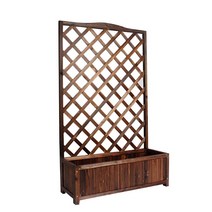 지지대 정원 펜스 고급스런 탄화 장식 비닐하우스 수태벽 넝쿨 등나무 오이망 스마트팜딸기 화분 장미 수태봉 참외망 키 박세, A, 탄화 두꺼운60x180