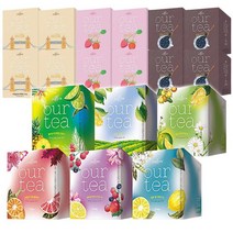 쟈뎅 아워티 오렌지 자몽 블랙티 10P 베리썸 레몬얼그레이티 민트 그린티 캐모마일, 쿨라임 파인애플 민트티 10T