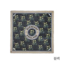 버버리 몽타주 울실크 숄