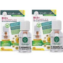 비타바움 독일 액상 비타민B12 복합 컴플렉스 10ml 12병 2팩