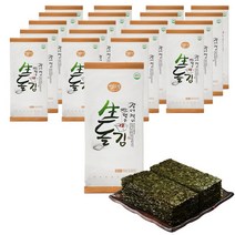 바다소리 장에찍어먹는 생돌김(반절8매), 9g, 20개