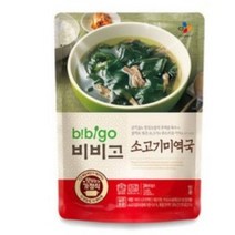 비비고 소고기 미역국, 300g, 24개