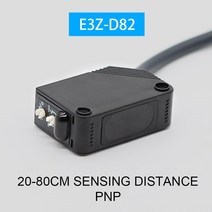 포토 센서 광화이버 스위치 Cloweit 10cm 2m 5m 감지 확산 반사 빔 광전 근접 E3Z D61 D81 D62 D82 T61 T81, 01 Ecom. No Accessory, 04 E3Z-D82 PNP