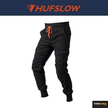 HUFS 218C BLACK ELLA JOGGER 바이크 라이딩 조거팬츠, XS, 블랙