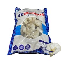 칵테일새우 900g 냉동 생새우 살 깐새우 탈각새우 감바스용 60-80마리
