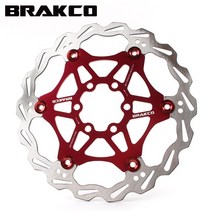 BRAKCO 플로팅 로터 (자전거 MTB 디스크 160mm 180mm 브레이크)