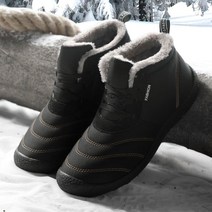 Ogfaour 스니커즈 남캐쥬얼 따뜻한 겨울 기모 남성 면화 아버지 신발 할아버지 신발