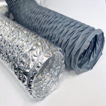 후렉시블 자바라호스 플렉시블 50~700mm 덕트자재 알루미늄 타포린 천닥트 닥트모음, 천 후렉시블 닥트호스, 천닥트 10인치(250파이) 10m