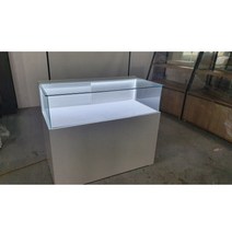 화이트 주얼리 진열장 쥬얼리 진열대 유리 악세사리 귀금속 쇼케이스, 화이트유광