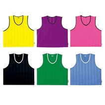 팀조끼 성인 아동 (6가지색상) 1SET(10장) 단체 마킹가능