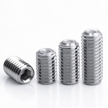 M3M4M5 M6M8 M10 육각 소켓 세트 그럽 알렌 컵 나사 미터법 스프링 플런저, 컵 포인트 나사_6mm5개_M6