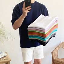 데일트 빅사이즈 남자 오버핏 반팔티 13컬러 반팔 티셔츠