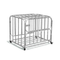 접이식 공보관함 수납함 공 트롤리 강당, 미디엄 커버 골프 카트 (공 30개 수납)