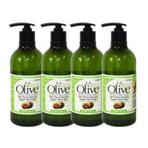 아임세레느 올리브 헤어 스타일링 메모리 슈퍼하드젤, 500g, 4개