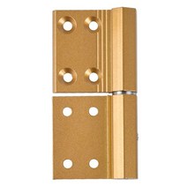 문경첩 녹슬지 않는 알루미늄 합금 가구 액세서리 캐비닛 경첩 문 플래그 모양의 반원 플러시, [03] Color 3