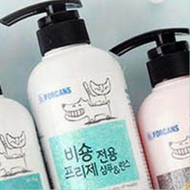 비숑 맡티즈 흰털 전용 애견 샴푸린스 겸용 애완견 샤워 반려견린스 2in1
