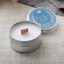 새로핸즈 캔들 알루미늄 틴케이스 (여행용) 4종택1, 틴케이스50g