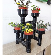대박 등대화분 독특한디자인 인테리어화분, 블랙B타입