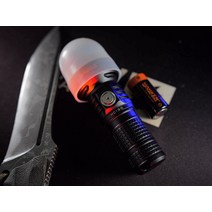 Manker MC13 II 자기 흡입 18350 2000 루멘 손전등, 18650 배터리가 장착된 mc13