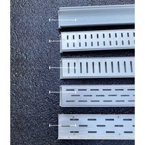 그레이팅덮개 낙엽방지 스틸 빗물받이 배수로덮개, 폭 25x높이12.5x길이100cm(단도랑)