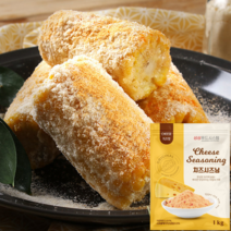 무배 치즈시즈닝1kg 대용량시즈닝 양념감자 회오리감자 튀김 치킨 버터옥수수 스테이크 팝콘 타코야끼 햄버거 피자 소세지 시즈닝, 1봉 1kg