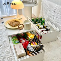 WUYUN 다용도정리함 피크닉테이블 이동식침대테이블 D0021, 화이트