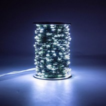 녹색 케이블 1000 LED 문자열 조명 100m 크리스마스 요정 야외 방수 트리 갈 랜드 휴일 Decorration, 20M 200LEDs, White, CHINA