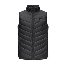 열선조끼 17heating 구역 전기 가열 3 속도 조절 가능한 지능형 난방 열 재킷 겨울 바디 워머 남성 여성용