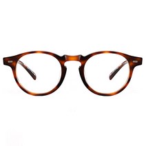 클래식 원형 뿔안경테 제임스딘 로다주 투톤컬러