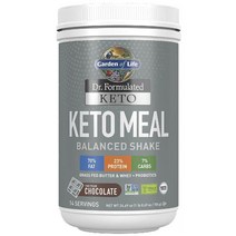 가든오브라이프 닥터 포뮬레이티드 케토 밀 밸런스드 셰이크 초콜릿, 1개, 700g