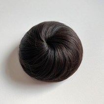 엘블랑꼬 당고머리 한복 혼주헤어 올림머리 가발 (4color), 1개, 내추럴블랙