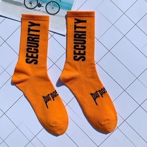 1+1 안전화양말 스포츠양말 드롭 선박 미드 카프 크루 코튼 스트리트 패션 양말 스포츠 옐로우 핑크, 03 C