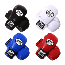 헤비히터 컨텐더 벨크로 트레이닝 글러브 H3, 화이트 H3-WH