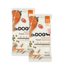 닥터독 3개월 이상 연어 피부모질 닥터독 사료, 250g, 3개
