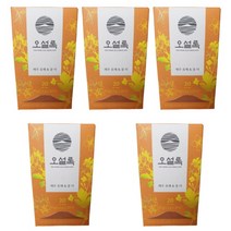오설록 제주 유채꿀 티 100개입 티백 (20개 x 5박스) 오설록 티세트
